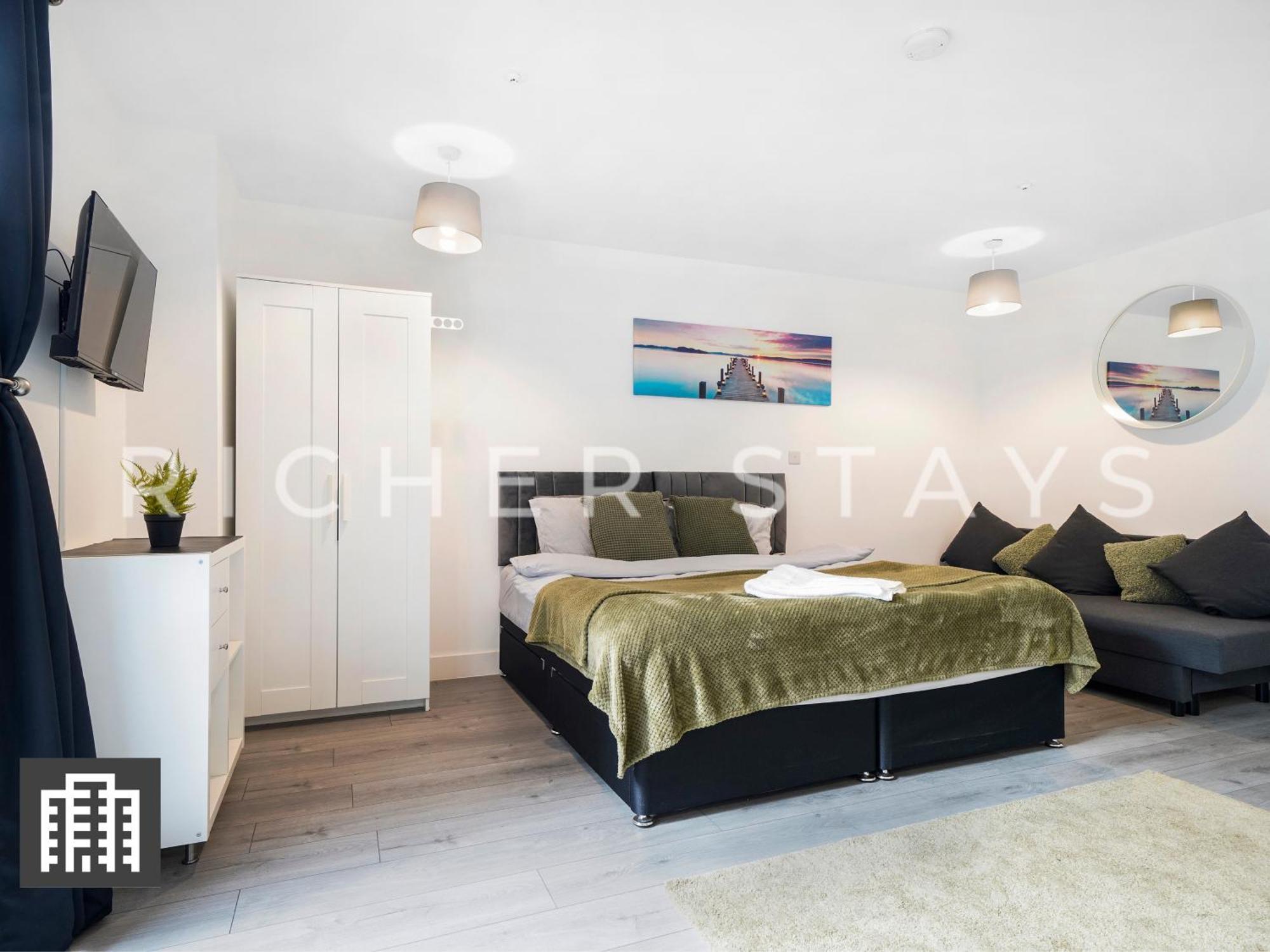 Cosy Studio Apartment- Hemel Hempstead High Street Esterno foto