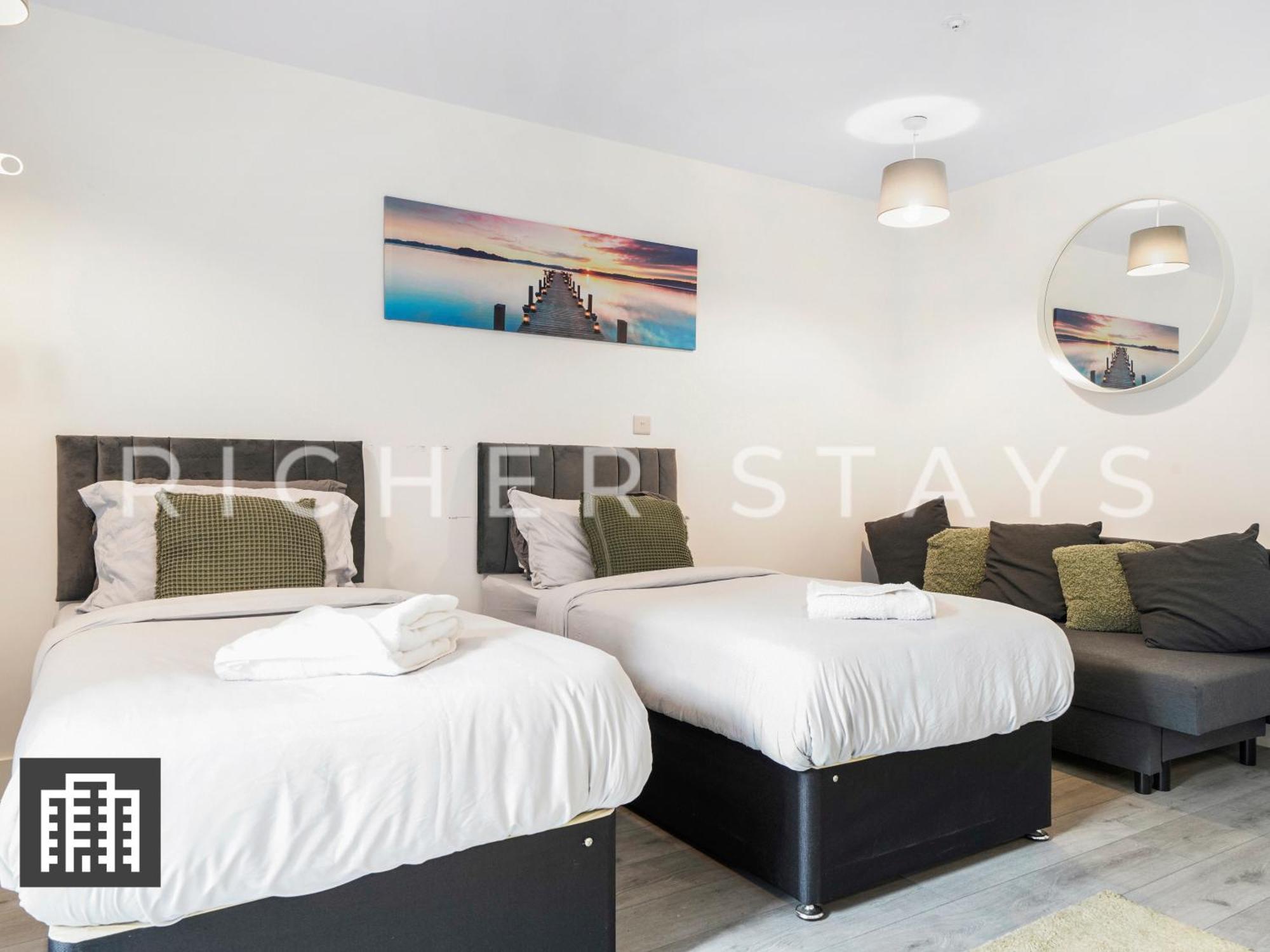 Cosy Studio Apartment- Hemel Hempstead High Street Esterno foto